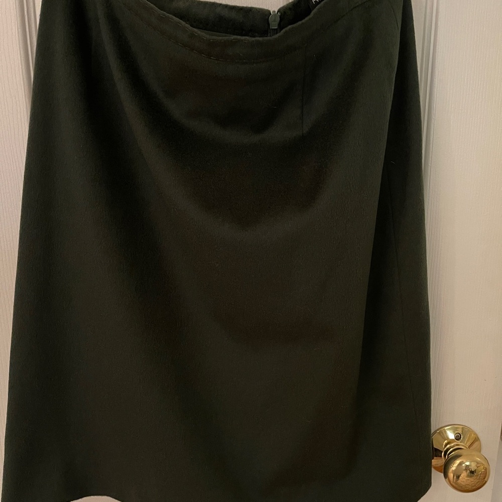 Vintage Rena Lange Cashmere Hunter Green